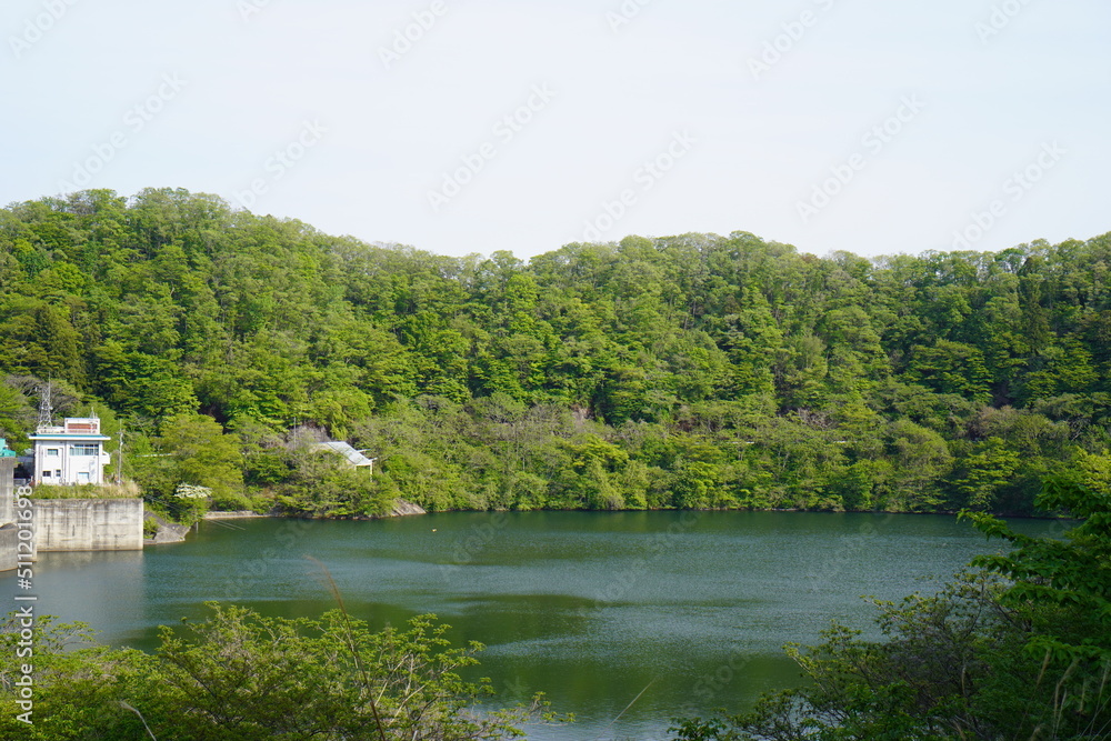 樽水ダムの風景(宮城県名取市) 樽水ダムの風景(宮城県名取市)