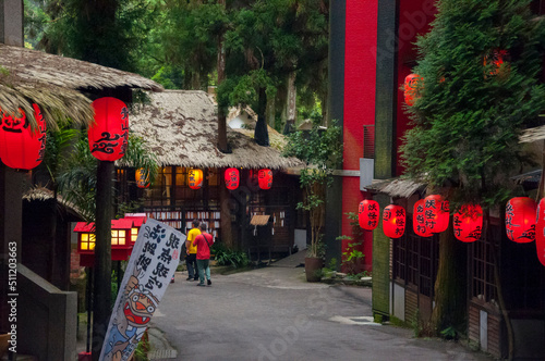 Taiwan, Xitou National Park, Resort Center, Monster Village, Hotel