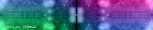 Abstract psychedelic kaleidoscope pattern background image.