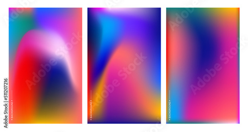 Colorful abstract fluid and geometric background. Space and Galaxy background illustration. Vector banner template.