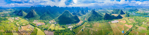 Natural scenery of Guilin  Guangxi  China