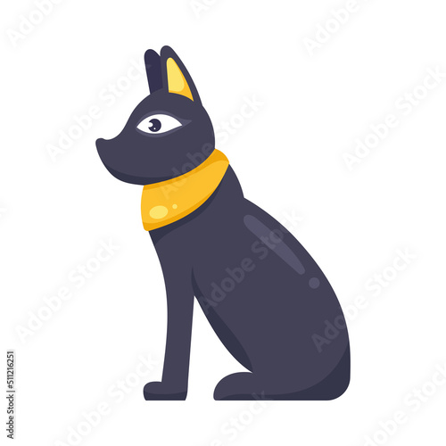 bast egyptian cat statue