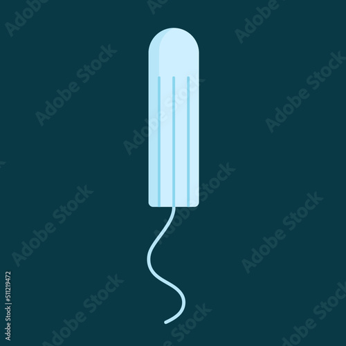 Tampon logo icon Vector Illustration in flat style