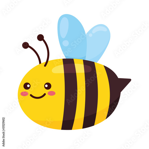 bee insect kawaii style