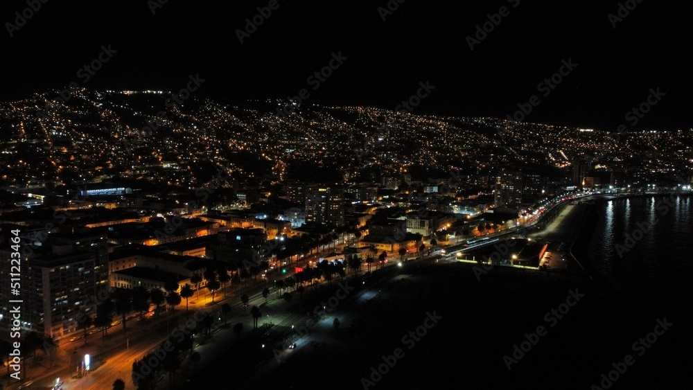 night in valparaiso
