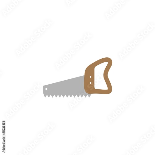 chainsaw vector icon illustration design