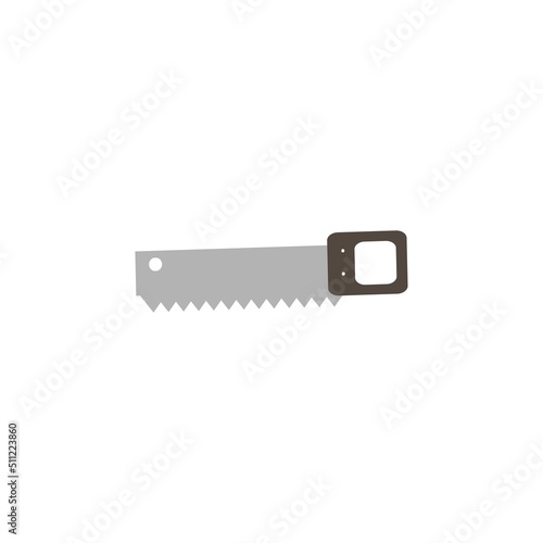 chainsaw vector icon illustration design