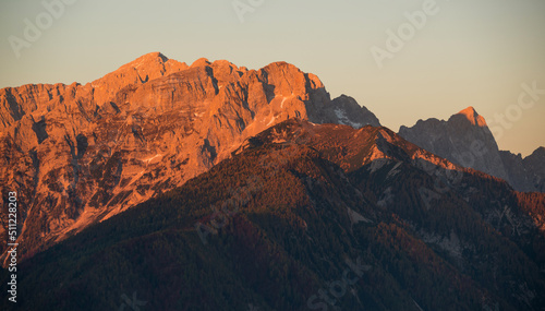 Autumn under the mountains of Julian Alps © gljivec