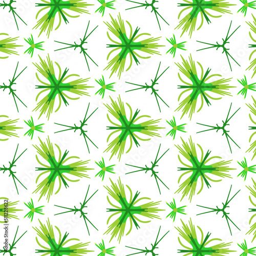  Wallpaper seamless pattern with flowers