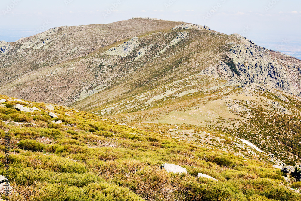 Fototapeta premium La Najarra en la Sierra de Guadarrama