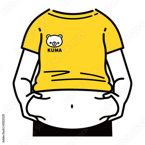 ダイエット,太った,ウエスト,肥満,摘まむ,体形,お腹,腹部,腹,下っ腹,デブ,イラスト,メタボ,メタボリック,ボディライン,贅肉,脂肪,アンチエイジング,ボディケア,美容,女性,人物,かわいい,スタイル,エステ,シンプル,線画,健康,ベクター,日本人