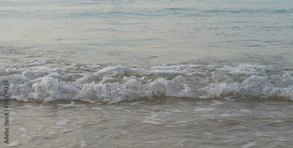 waves water light bubbles coastal