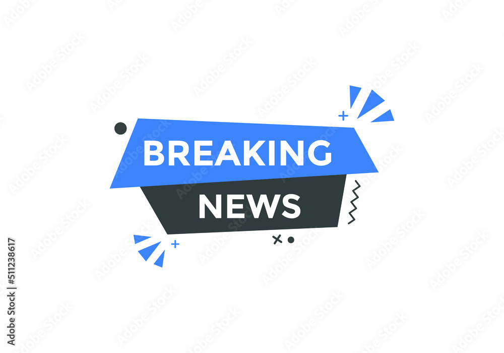 Breaking news button. Web button template
Breaking news button. Web button template