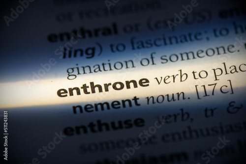 enthrone