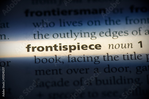 Vászonkép frontispiece