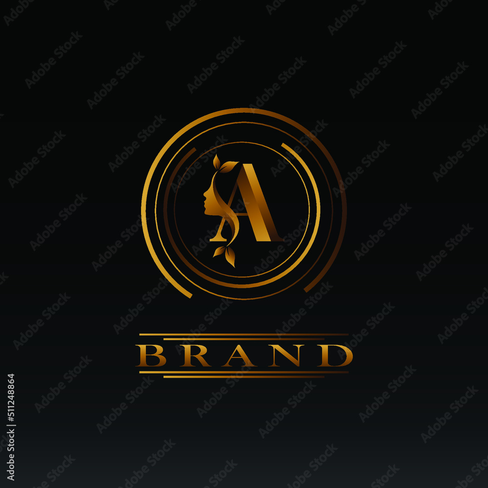 Alphabet Modern Gradient Luxury Logo Design Alphabet Modern Gradient Luxury Logo Design