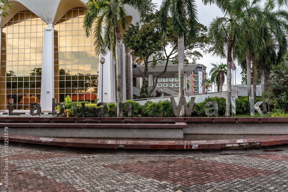 Naklejka premium the Federal Territory of Labuan in Malaysia