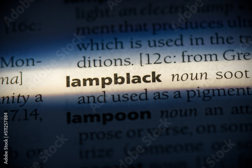 lampblack