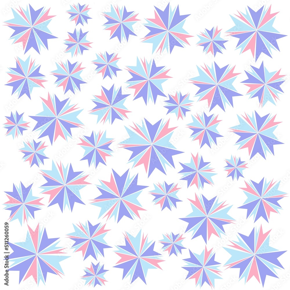 Stylized fantasy flowers Stylized fantasy flowers