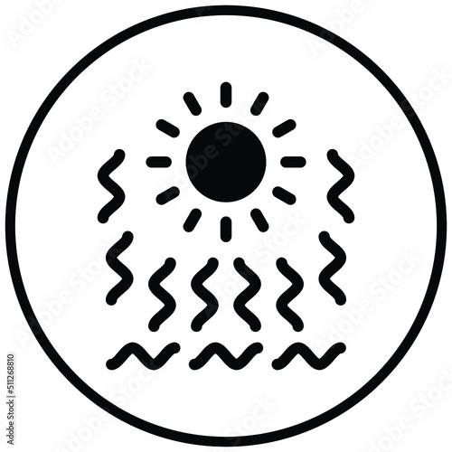 Heat Wave Icon Style
