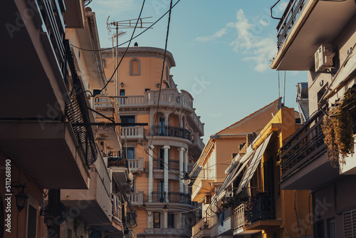 Fototapeta Naklejka Na Ścianę i Meble -  streets of Zakynthos, Greece