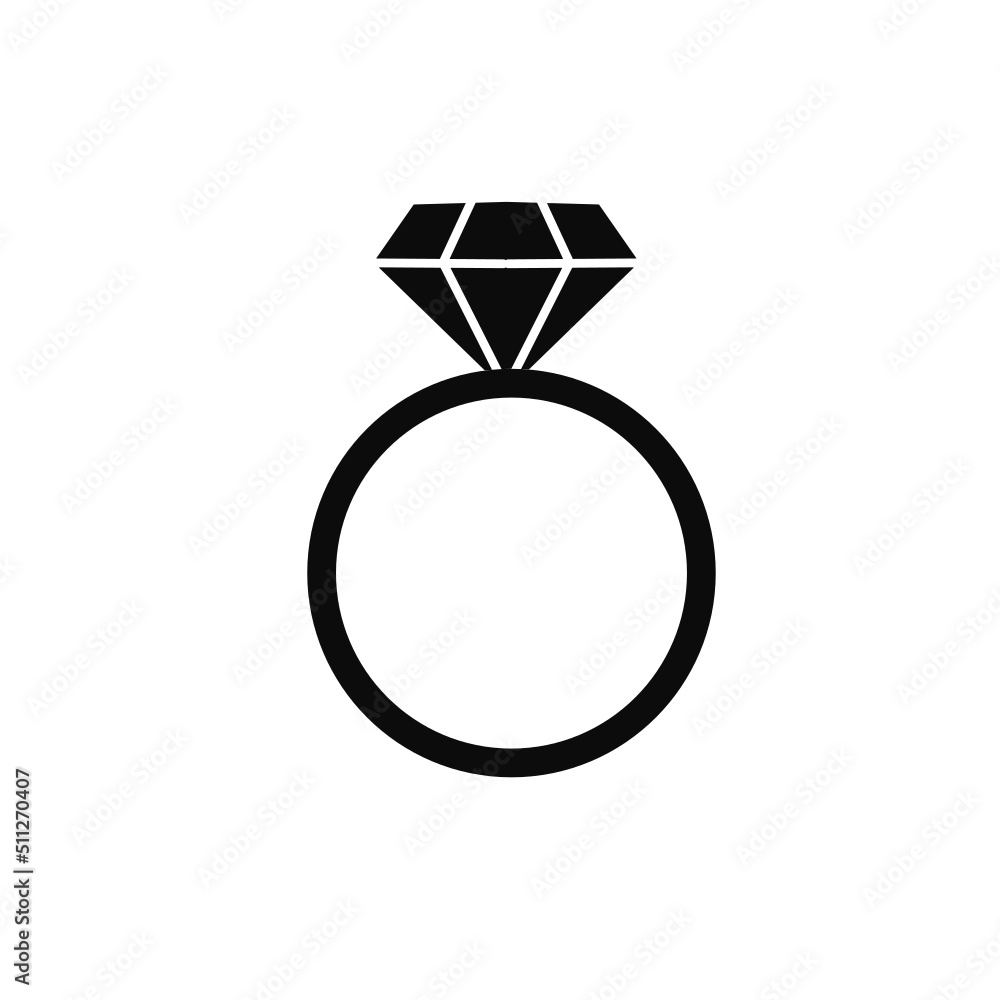 wedding or engagement diamond ring.diamond ring icon wedding or engagement diamond ring.diamond ring icon