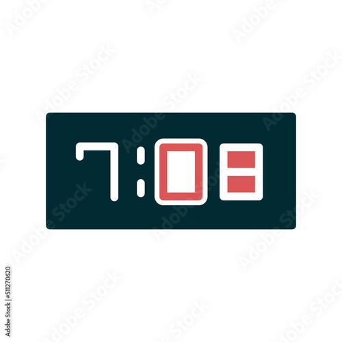 Digital Clock Icon