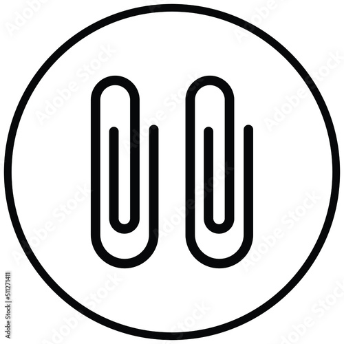 Paperclip Icon Style