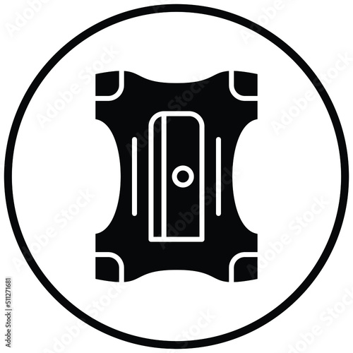Pencil Sharpener Icon Style
