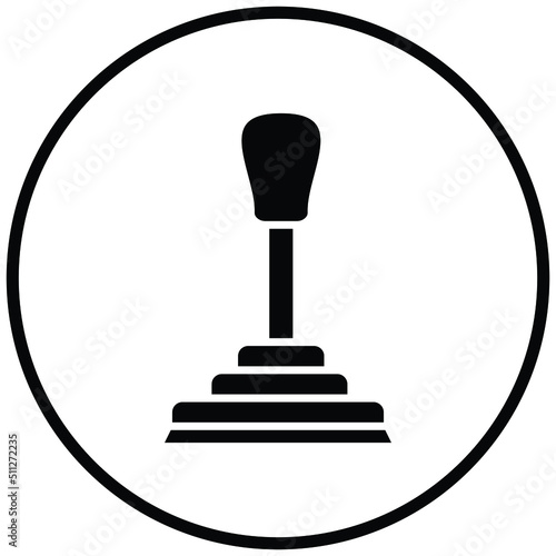 Car Shift Icon Style