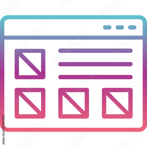 Wireframe Icon