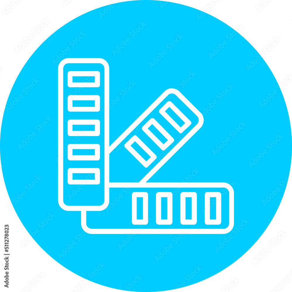 Color Selection Icon Color Selection Icon