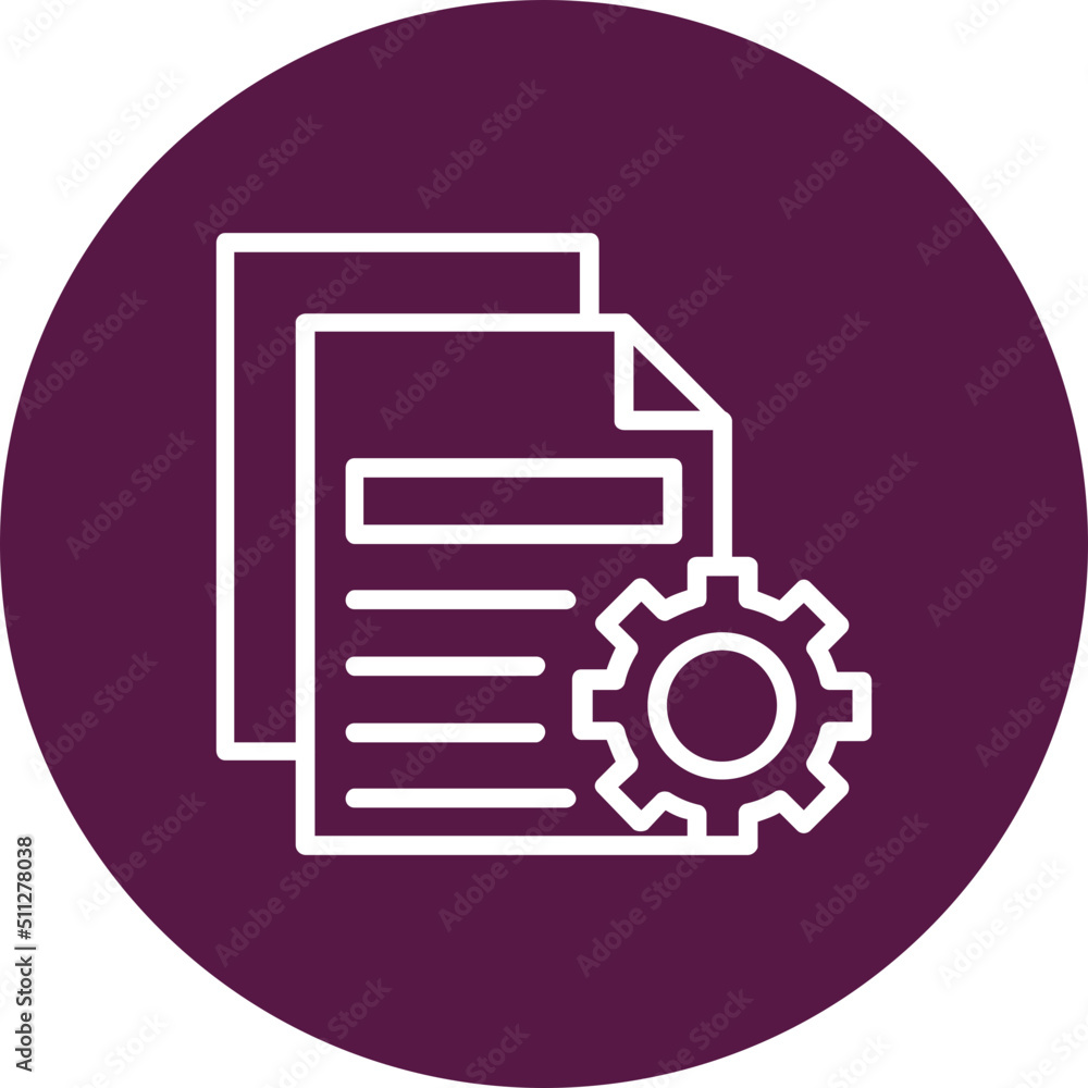 Content Management Icon Content Management Icon