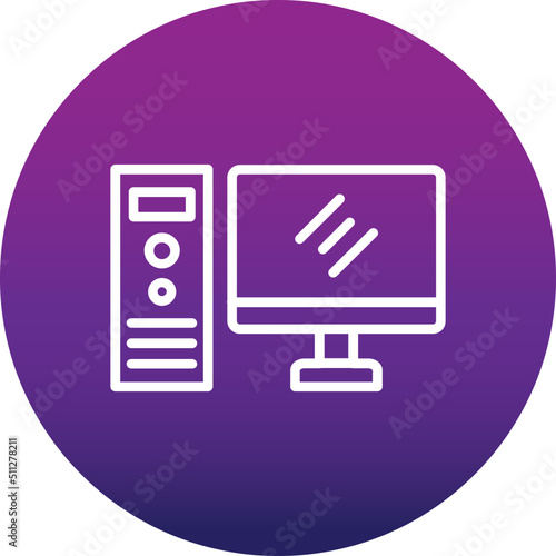 Desktop Computer Icon