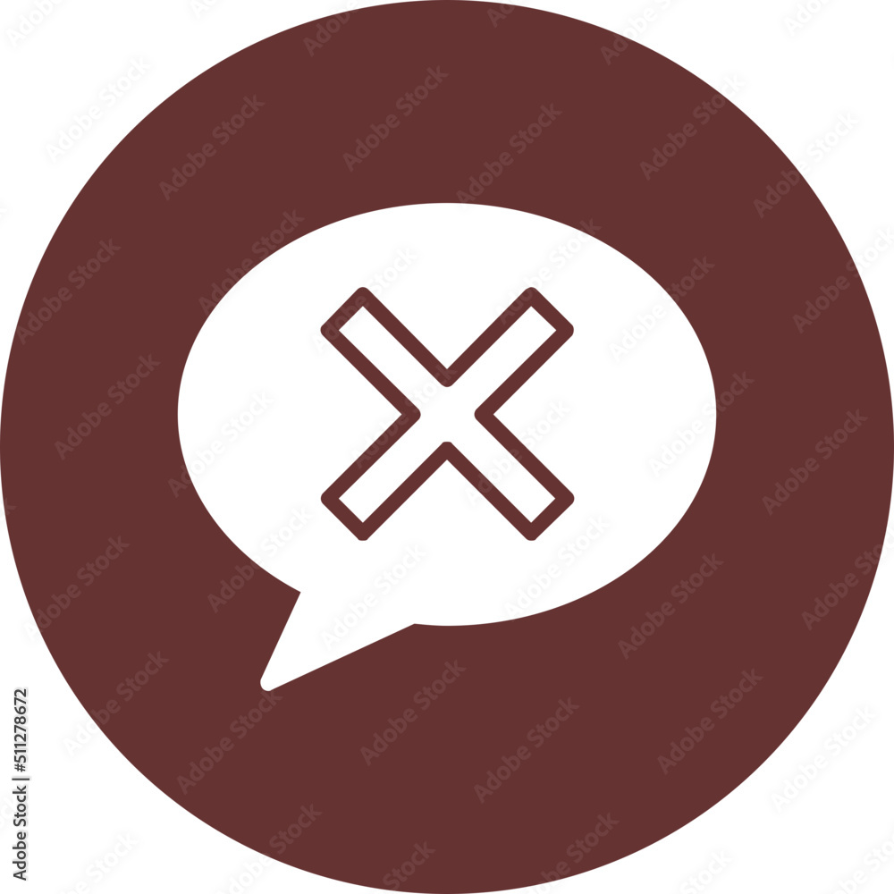 Fototapeta premium Rejection Icon