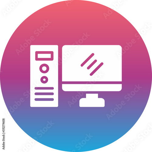 Desktop Computer Icon