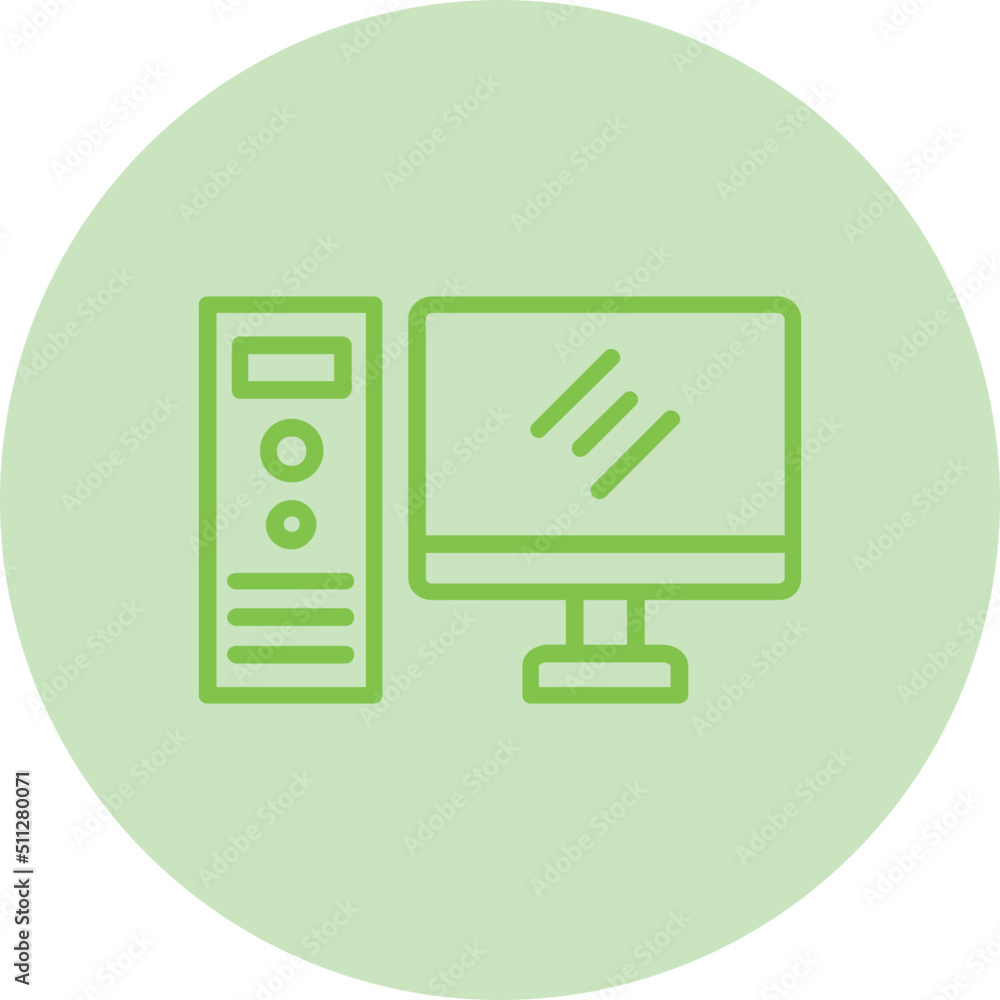 Desktop Computer Icon Desktop Computer Icon
