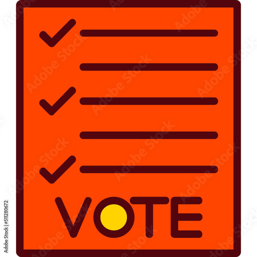 Ballot Icon
