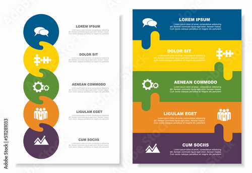 Infographic design template with place for your data. Vector illustration.