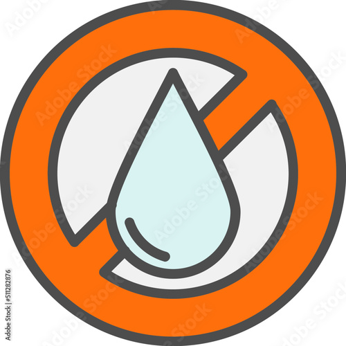 No Liquid Icon