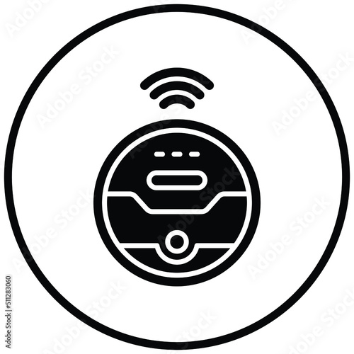 Robot Vaccum Icon Style