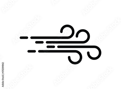 wind icon or logo isolated sign symbol vector illustration - high quality black style vector icons.