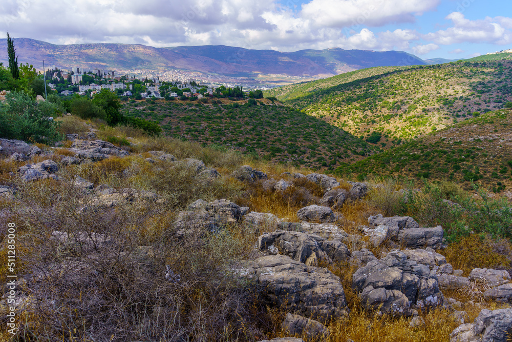 Galilee landscape, in Karmiel Galilee landscape, in Karmiel