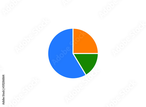 Pie chart icon vector, solid logo illustration, pictogram isolated on white. eps 10. Free Download Pie chart icon vector, solid logo illustration, pictogram isolated on white. eps 10. - GFXLoad