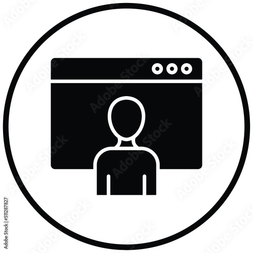 Page Visitors Icon Style