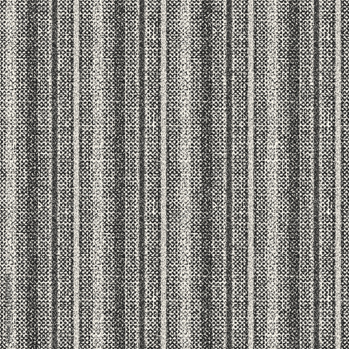 Monochrome Canvas Textured Irregularly Striped Pattern