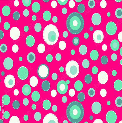 metered patterns suitable for textiles consisting of geometric objects