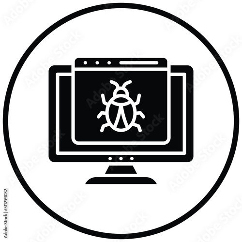 Computer Bug Icon Style