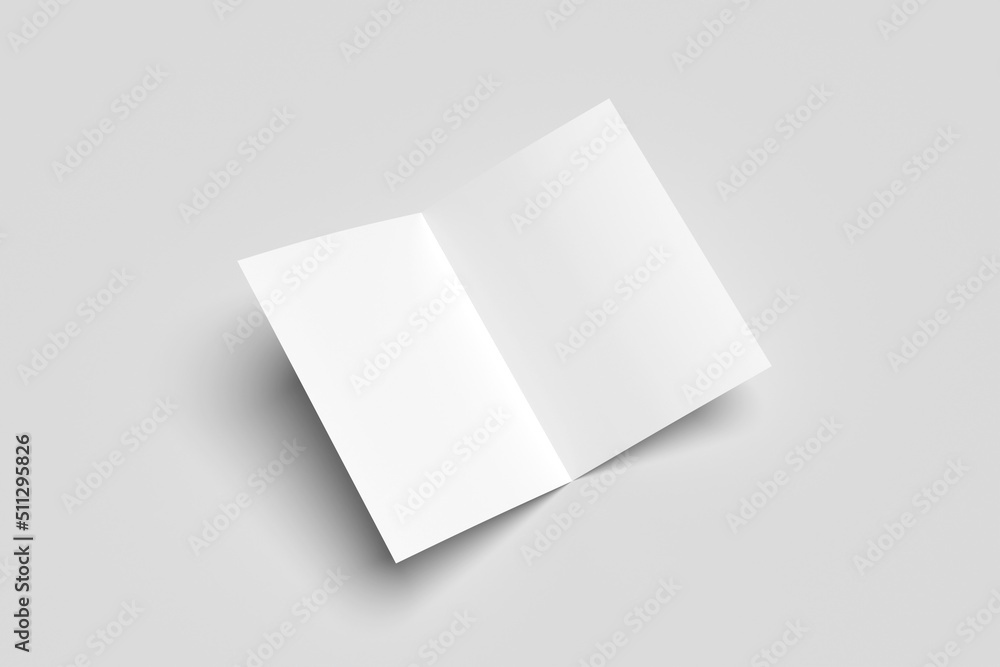 Bifold brochure mockup Bifold brochure mockup