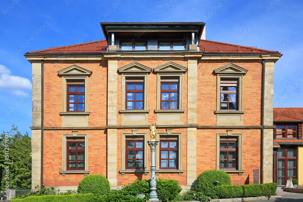 Fototapeta premium Auerbach in der Oberpfalz ist eine Stadt in Bayern mit vielen historischen Sehenswürdigkeiten